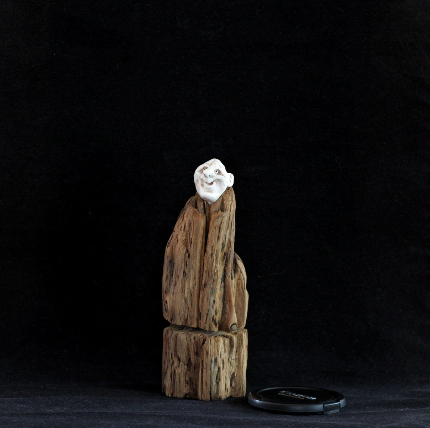 Klerkur: Driftwood creature design by Ása Valdimarsdóttir