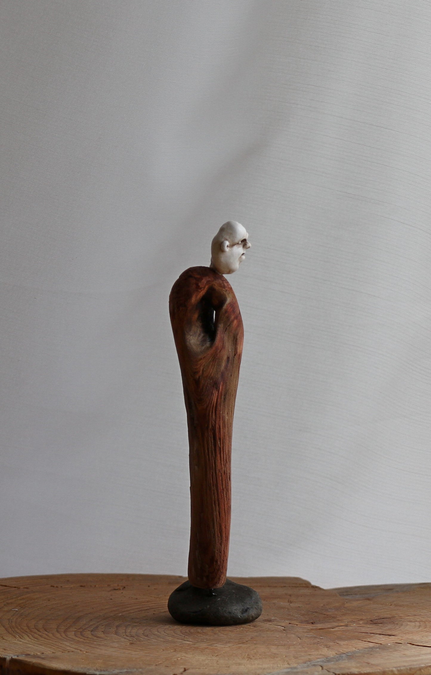 Driftwood creature design by Icelandic artist Ása O.Valdimarsdóttir.