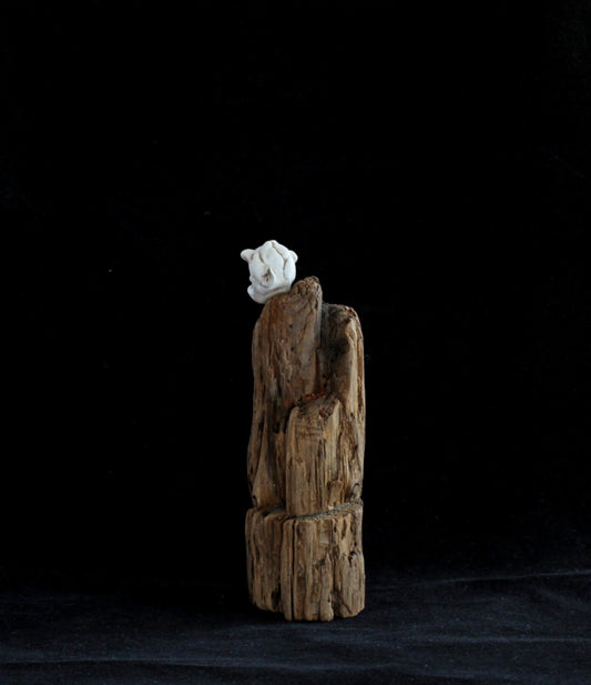 Klerkur: Driftwood creature design by Ása Valdimarsdóttir