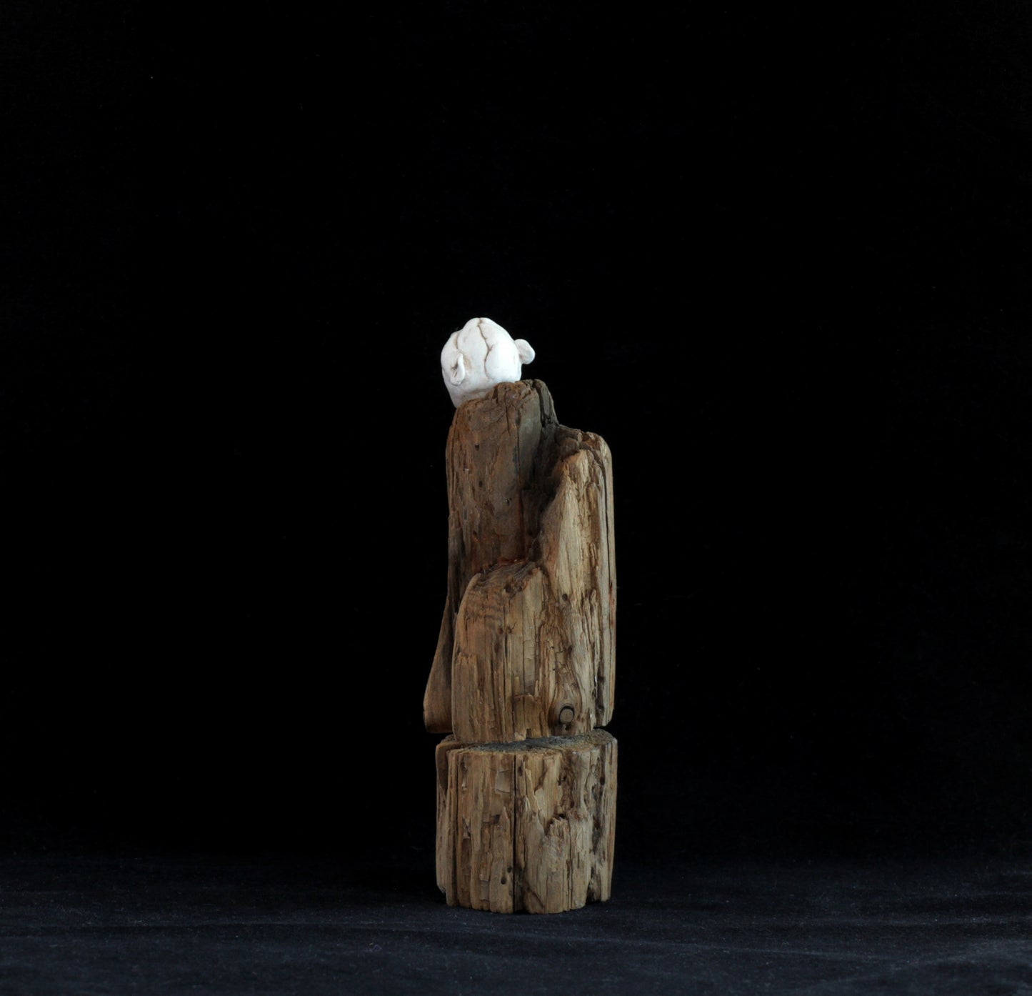 Klerkur: Driftwood creature design by Ása Valdimarsdóttir