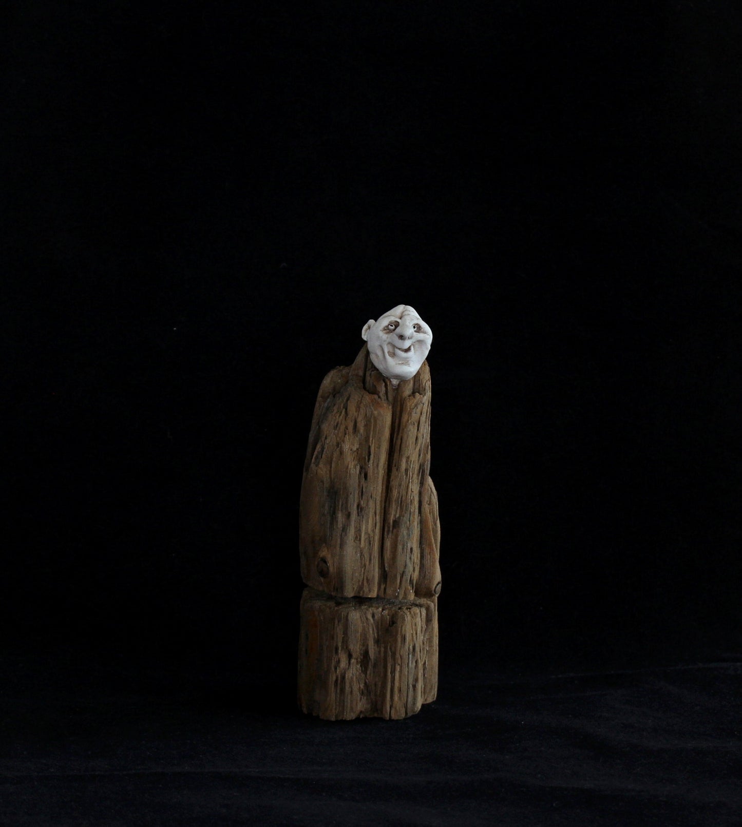 Klerkur: Driftwood creature design by Ása Valdimarsdóttir