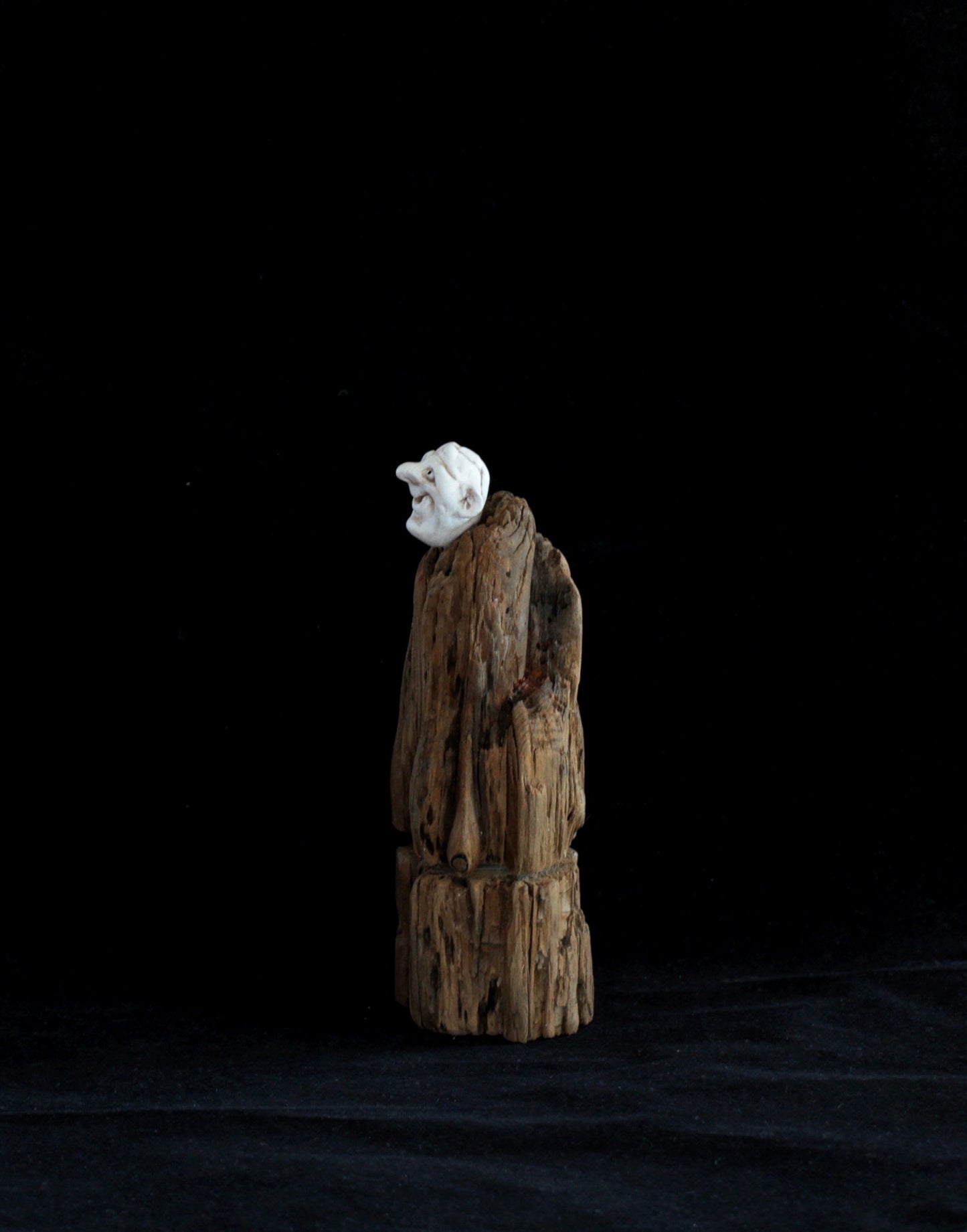 Klerkur: Driftwood creature design by Ása Valdimarsdóttir