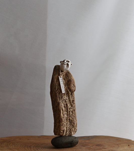 Bergþór : Driftwood creature design by Icelandic artist  Ása O.Valdimarsdóttir.