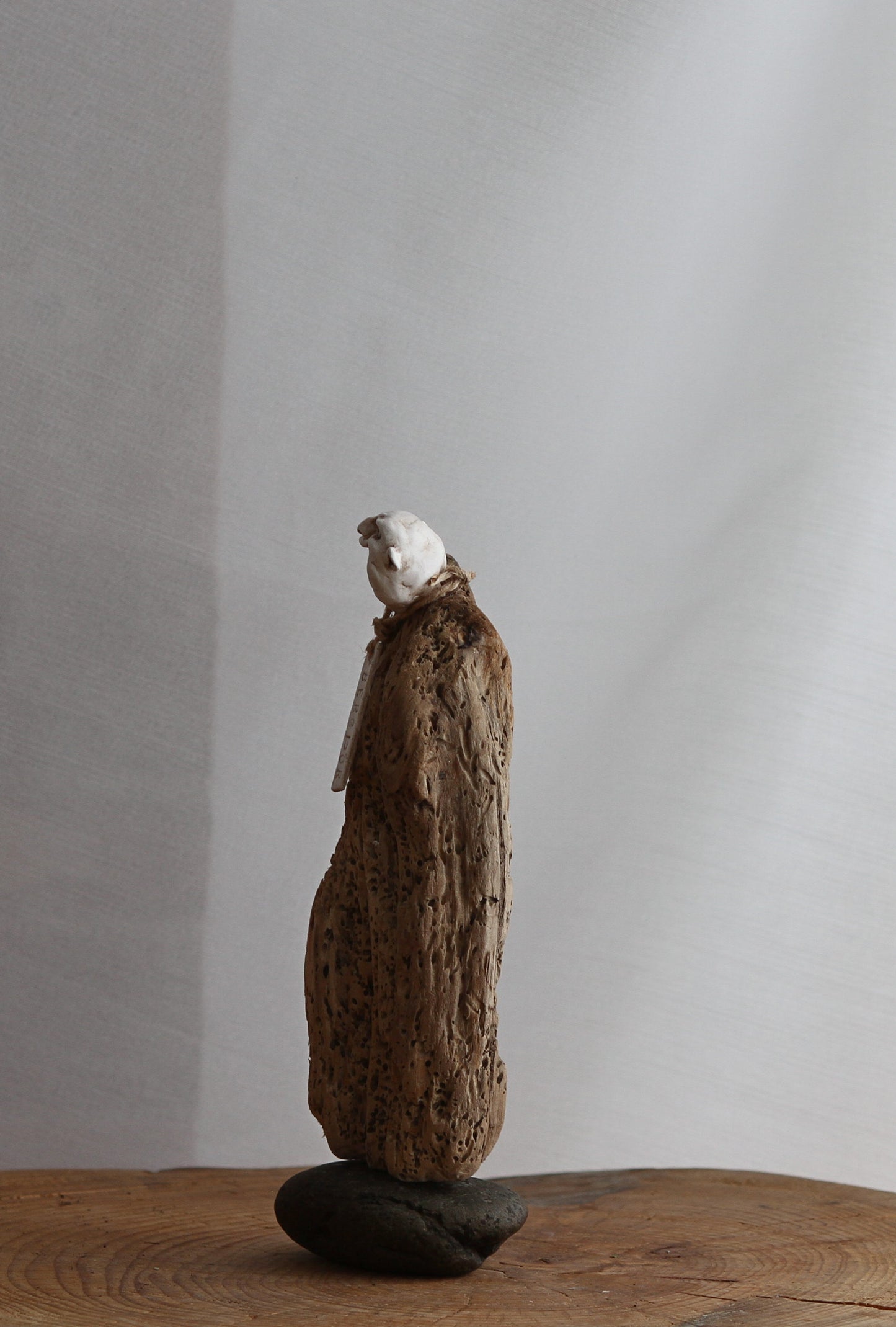 Bergþór : Driftwood creature design by Icelandic artist  Ása O.Valdimarsdóttir.