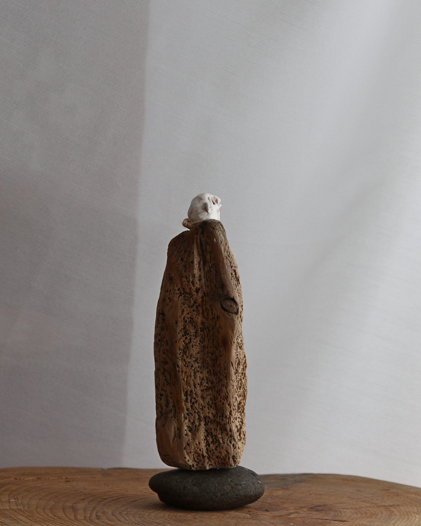 Bergþór : Driftwood creature design by Icelandic artist  Ása O.Valdimarsdóttir.