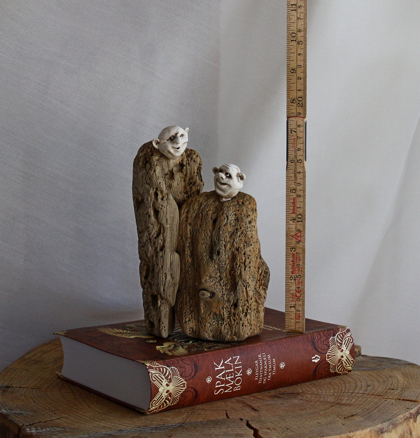 Buddies: Driftwood creature design by Ása Valdimarsdóttir