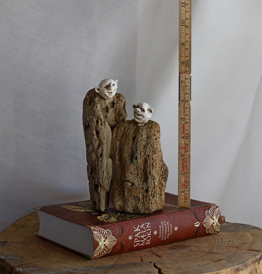 Buddies: Driftwood creature design by Ása Valdimarsdóttir