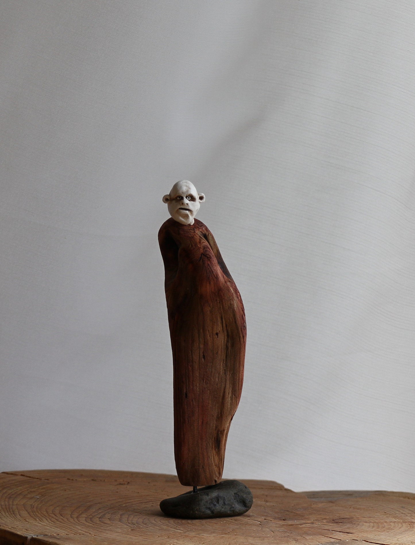 Driftwood creature design by Icelandic artist Ása O.Valdimarsdóttir.