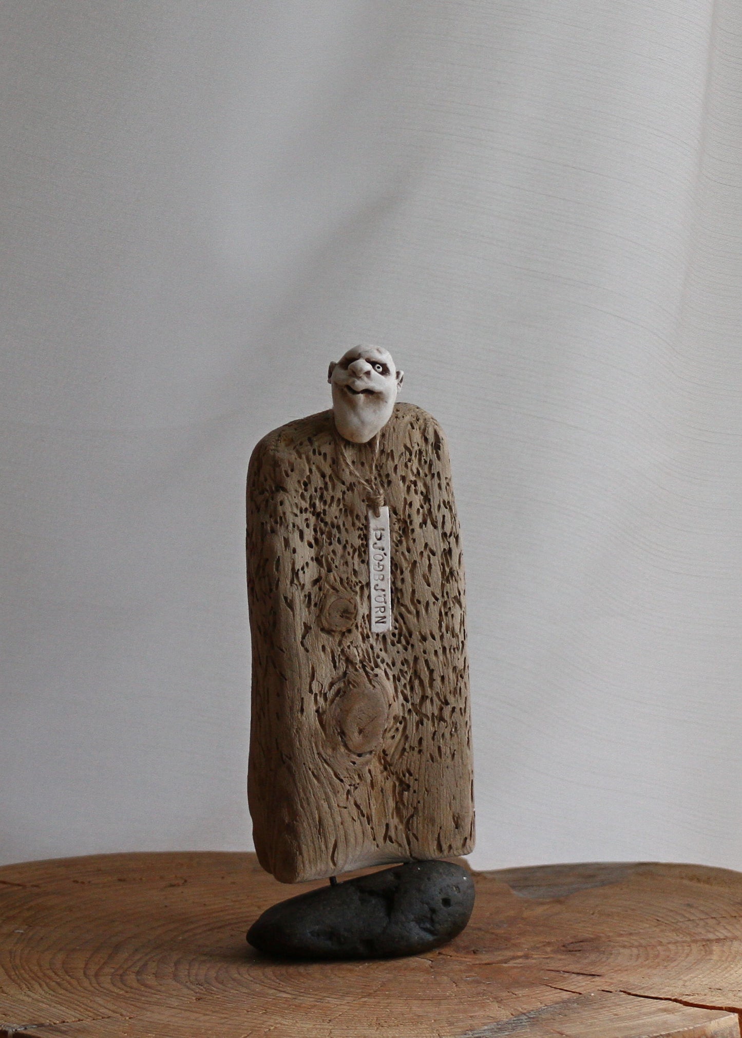 Þjóðbjörn : Driftwood creature design by Ása Valdimarsdóttir