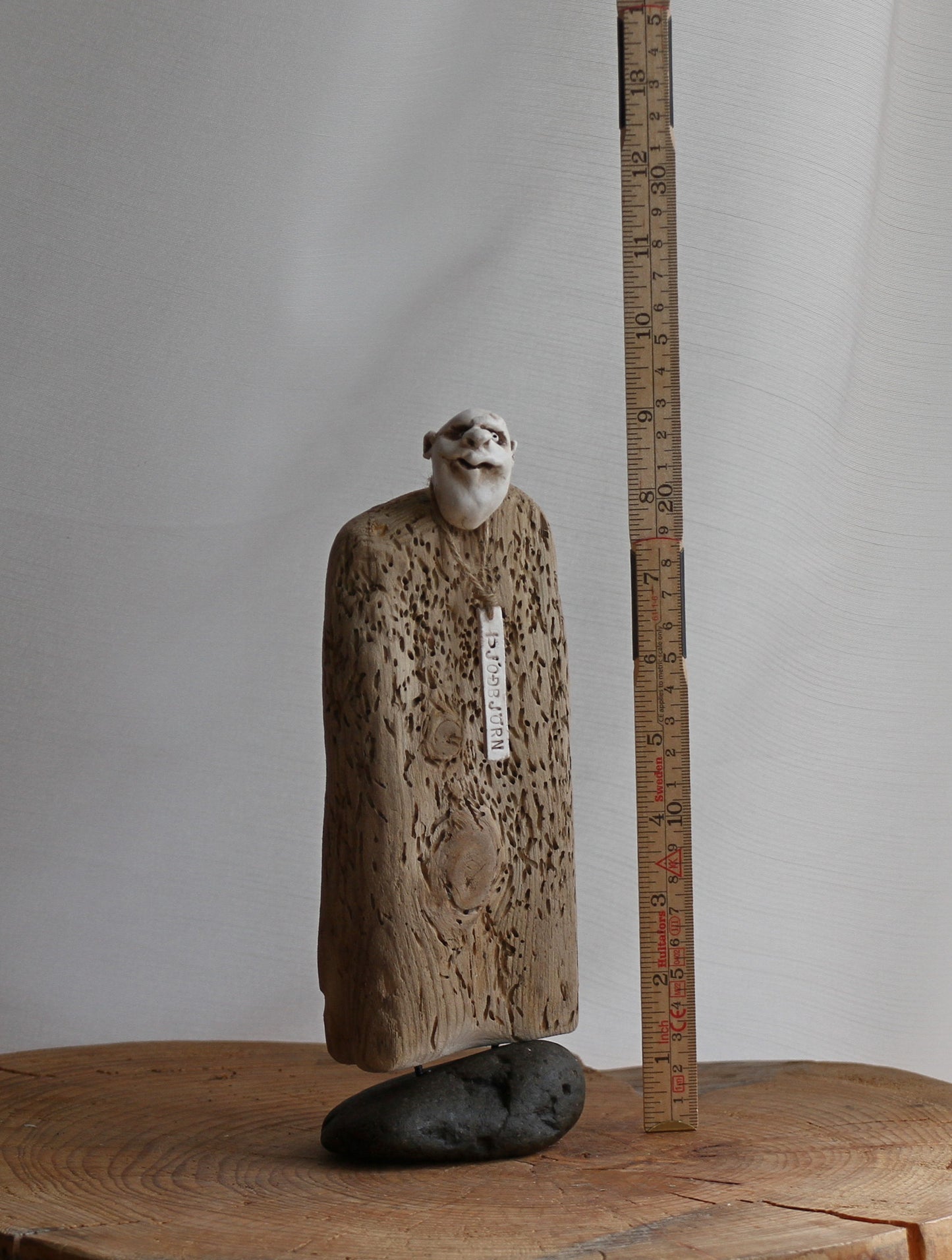 Þjóðbjörn : Driftwood creature design by Ása Valdimarsdóttir