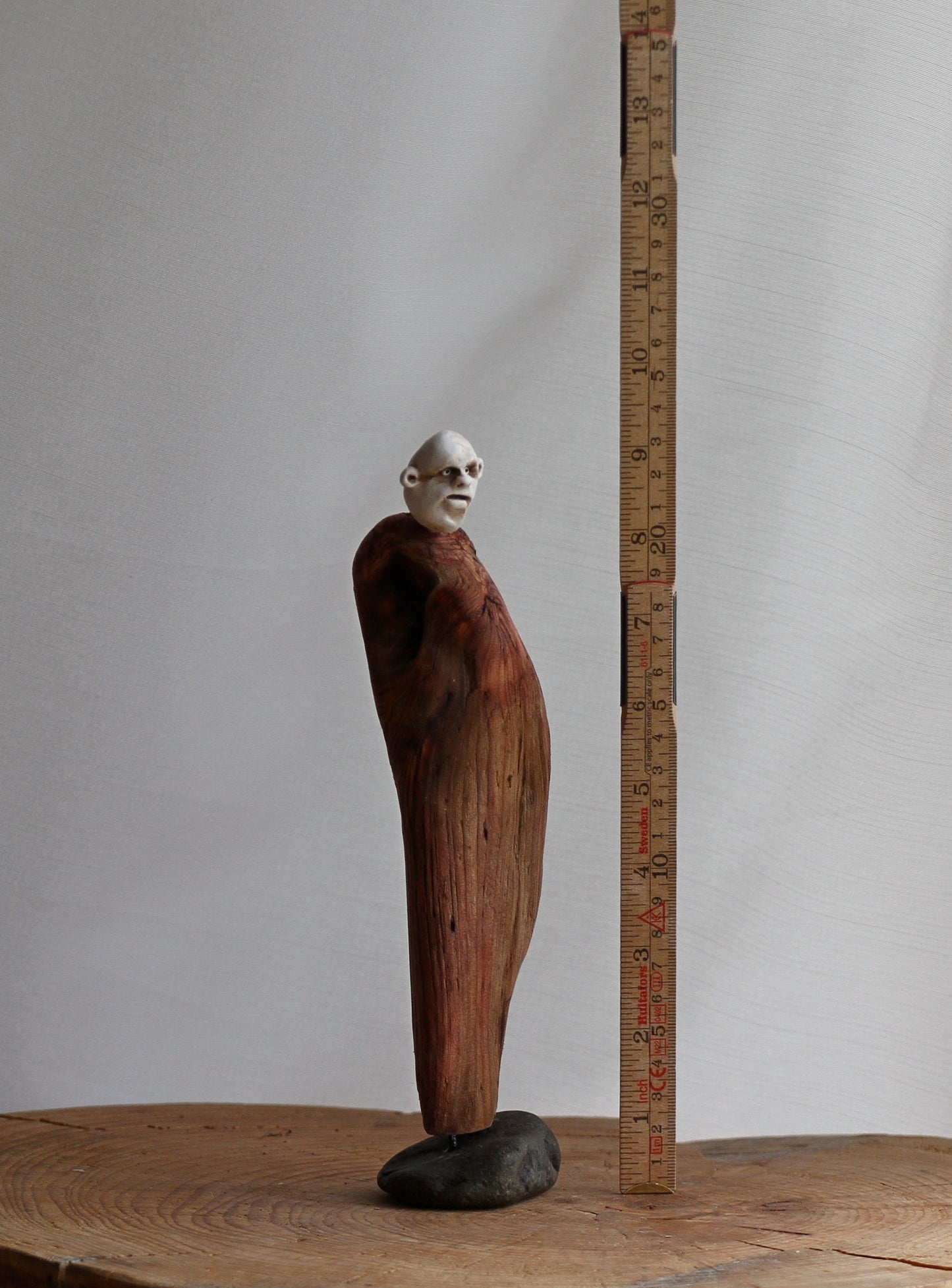 Driftwood creature design by Icelandic artist Ása O.Valdimarsdóttir.