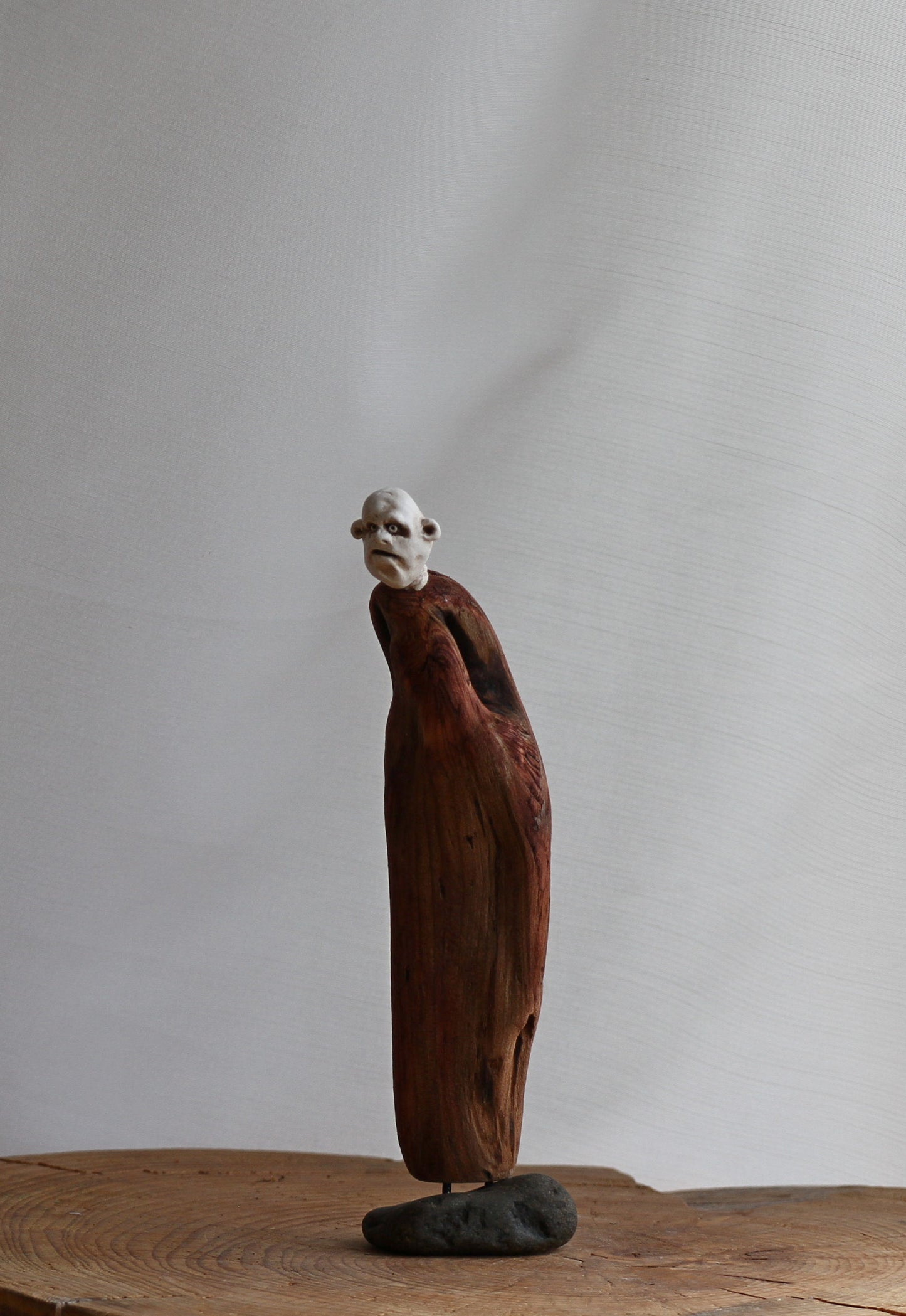 Driftwood creature design by Icelandic artist Ása O.Valdimarsdóttir.