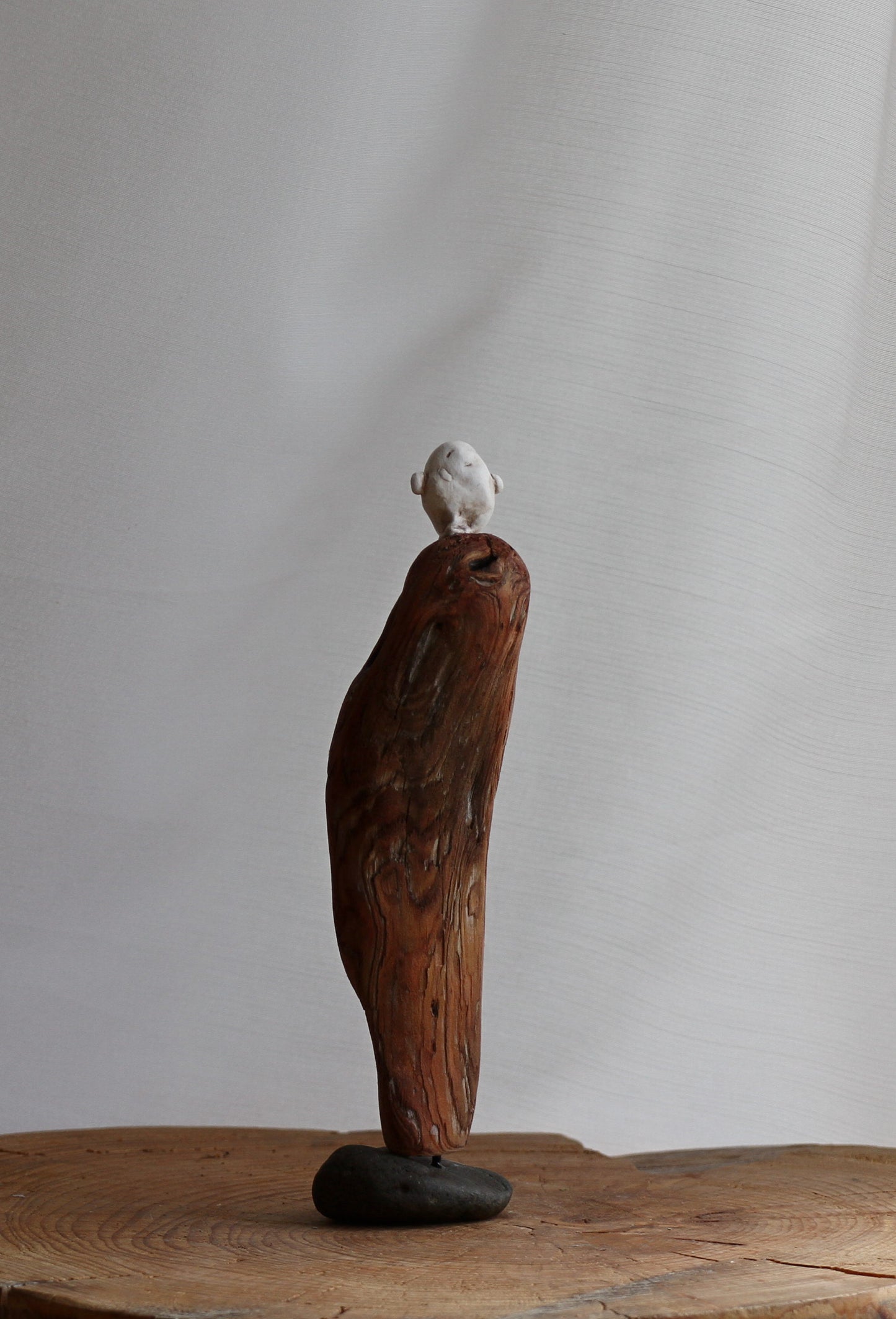 Driftwood creature design by Icelandic artist Ása O.Valdimarsdóttir.