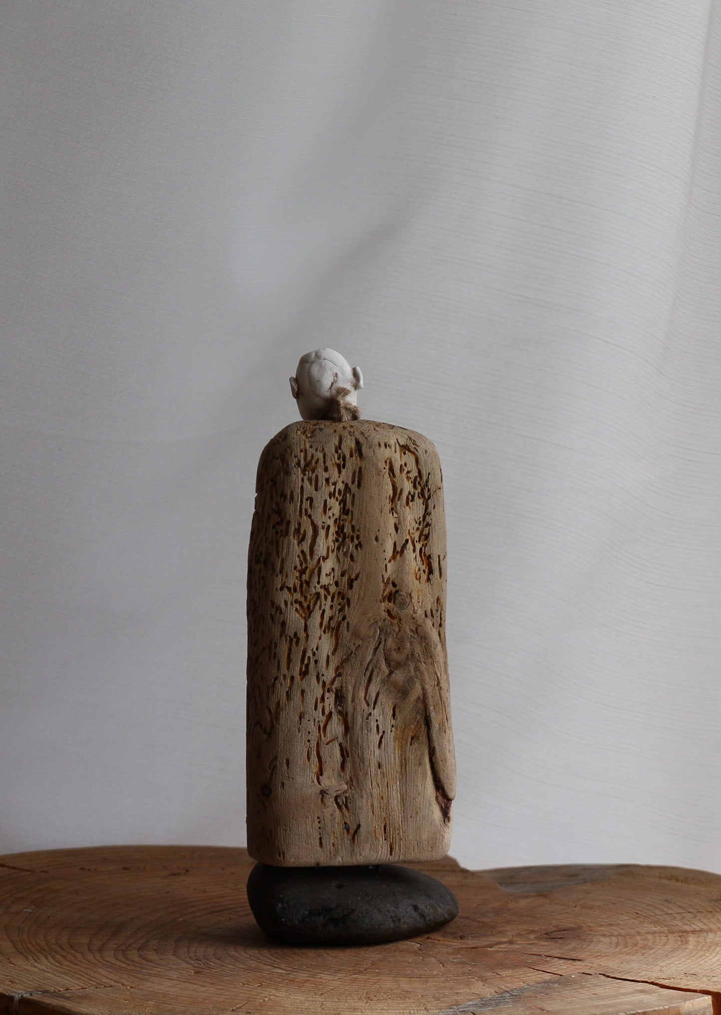 Þjóðbjörn : Driftwood creature design by Ása Valdimarsdóttir