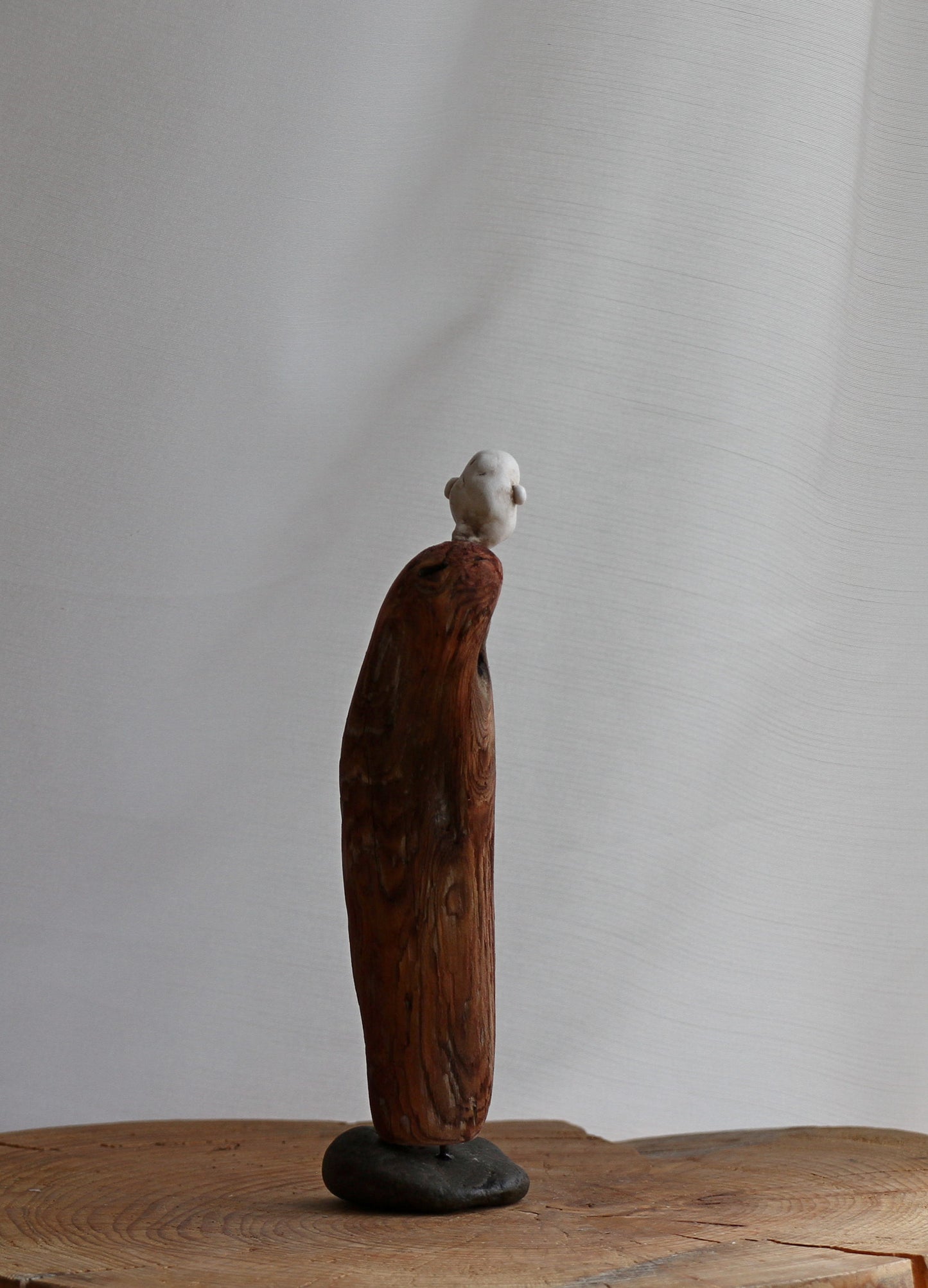 Driftwood creature design by Icelandic artist Ása O.Valdimarsdóttir.