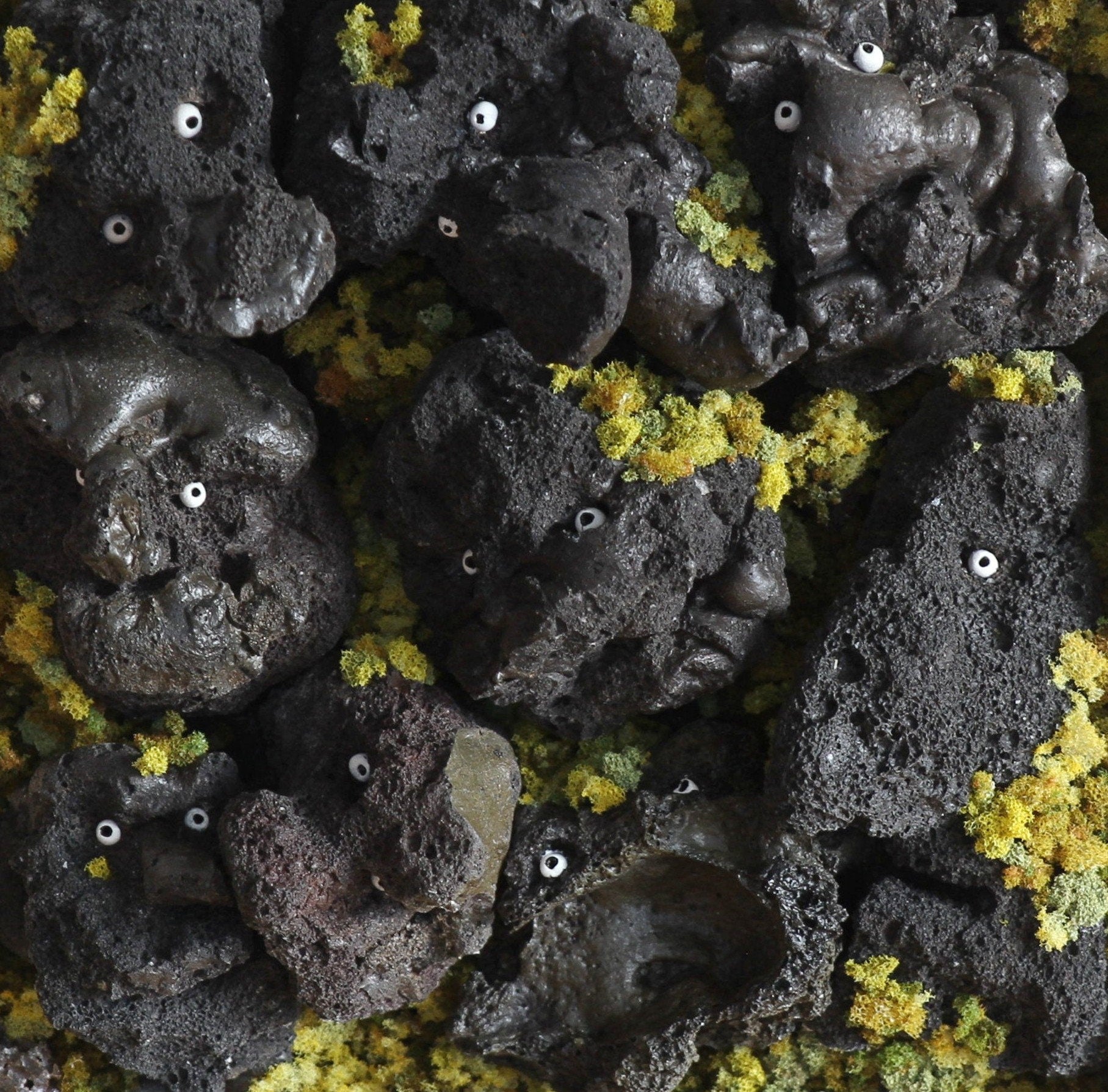 Framed art-Icelandic Lavatroll figurine-Sculpture-Handmade art-Unique gift-Authentic.Souvenir from Iceland.