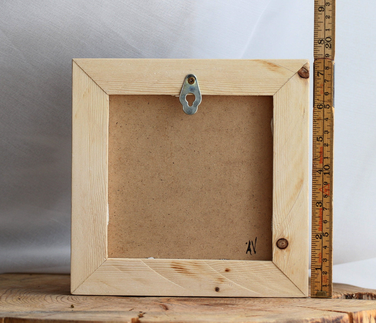 Framed art-Icelandic Lavatroll figurine-Sculpture-Handmade art-Unique gift-Authentic.Souvenir from Iceland.